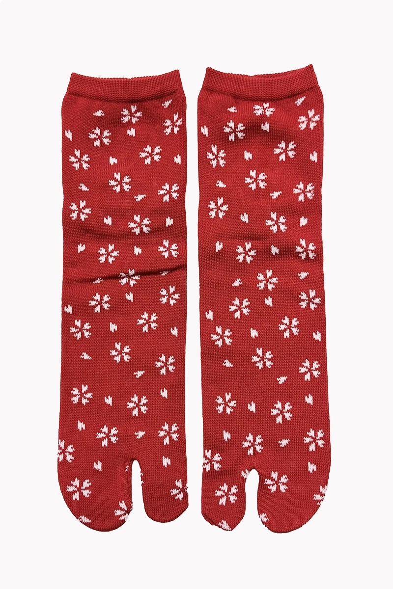 Chaussettes Tabi japonaises Sakura