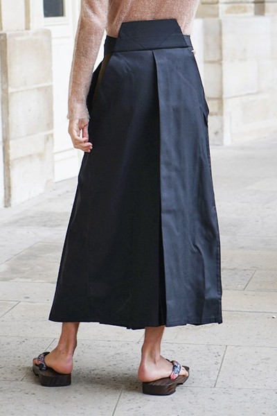 Hakama divisé noir