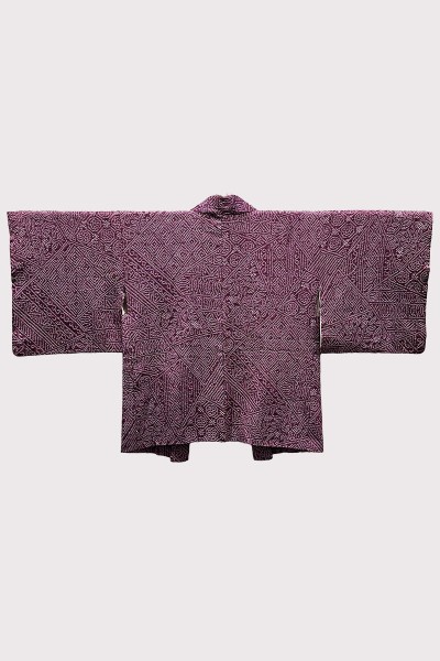 Haori Shibori Violet