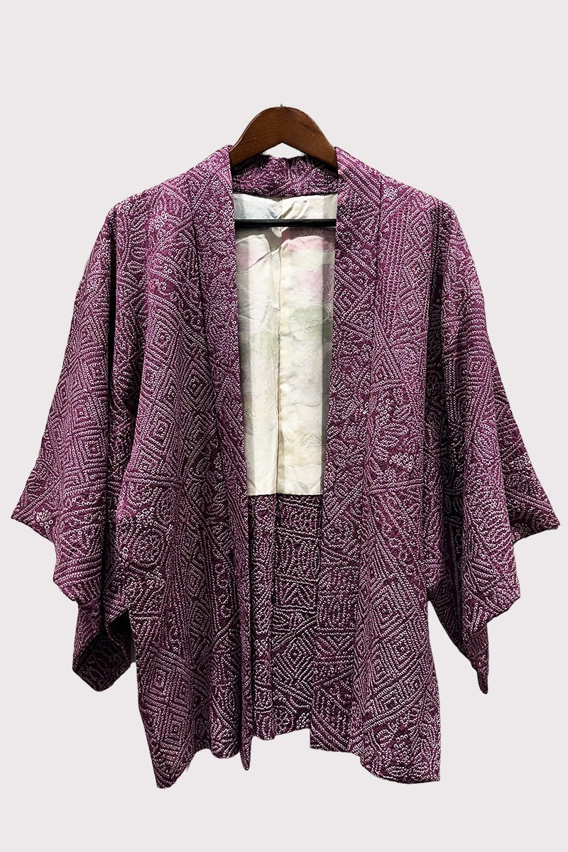 Haori Shibori Violet