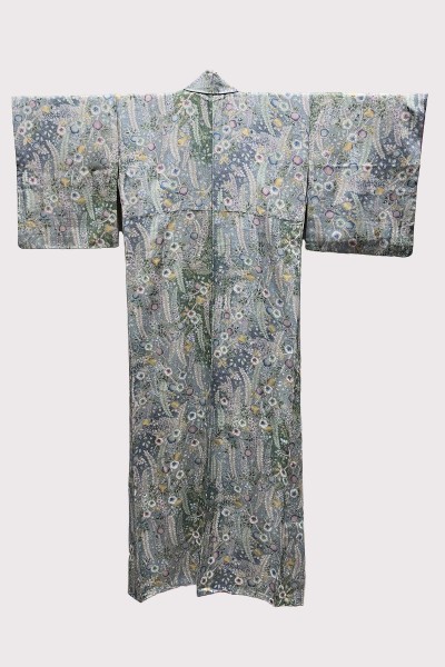 Kimono Glycine en soie