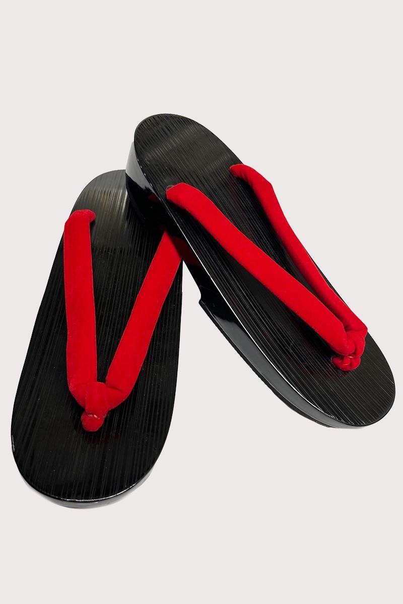 Geta laquées noir 24cm