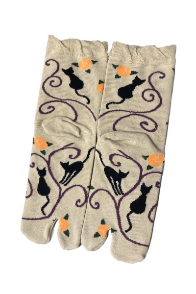 Chaussettes Tabi Chat noir T35-39