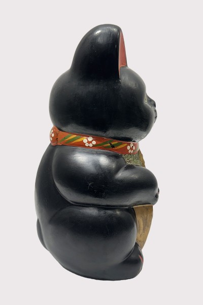 Black Vintage Maneki neko