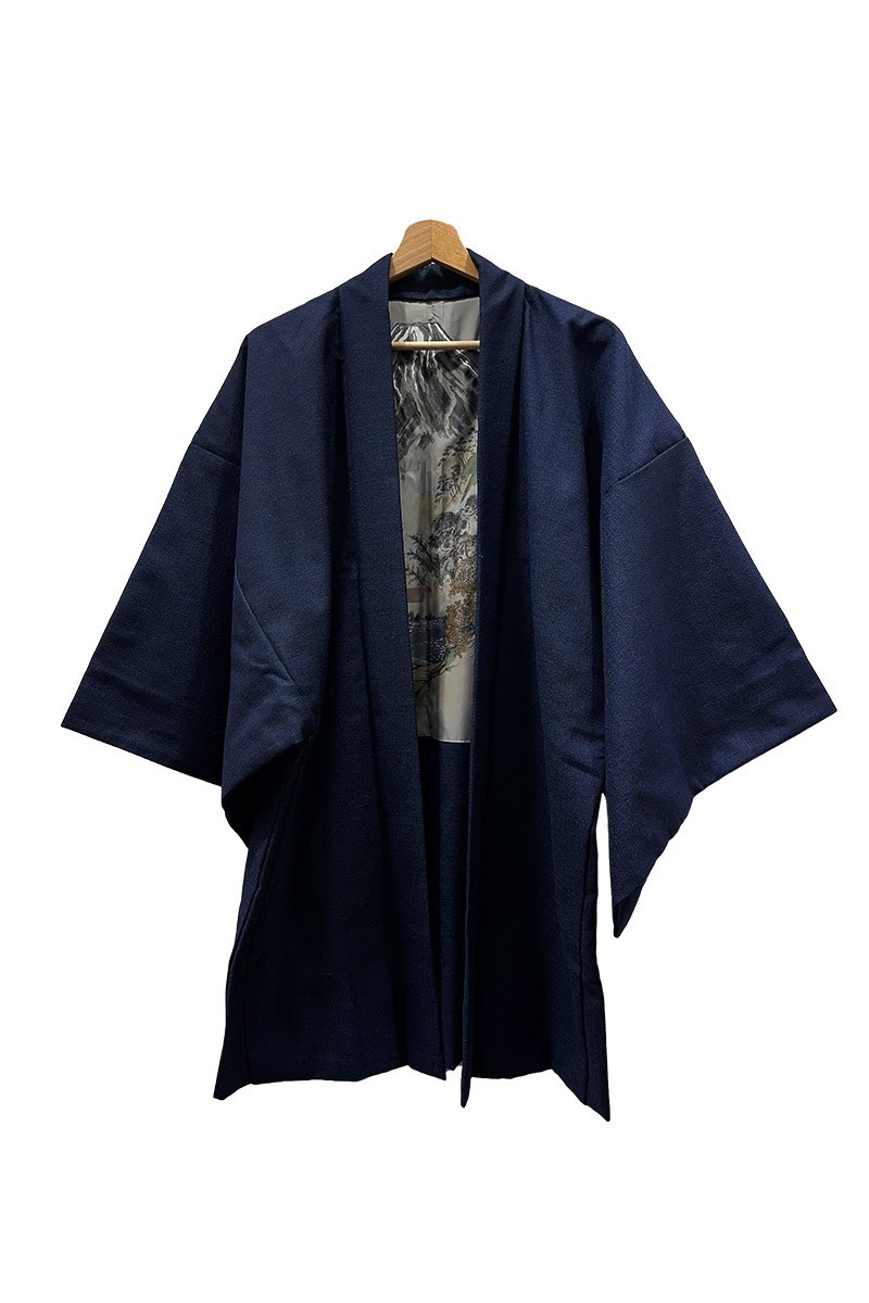 Thick men's haori Mt.Fuji