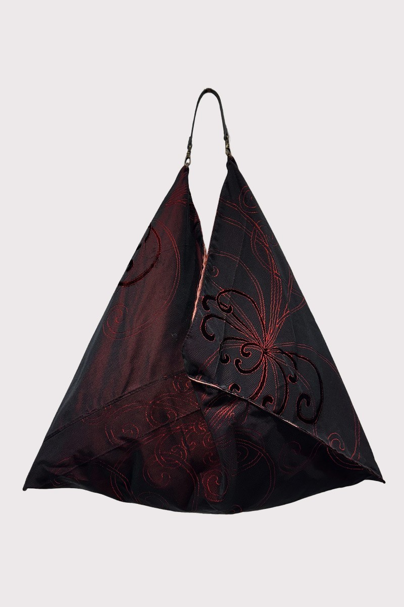 Kimono bag Red spider Lily  - S