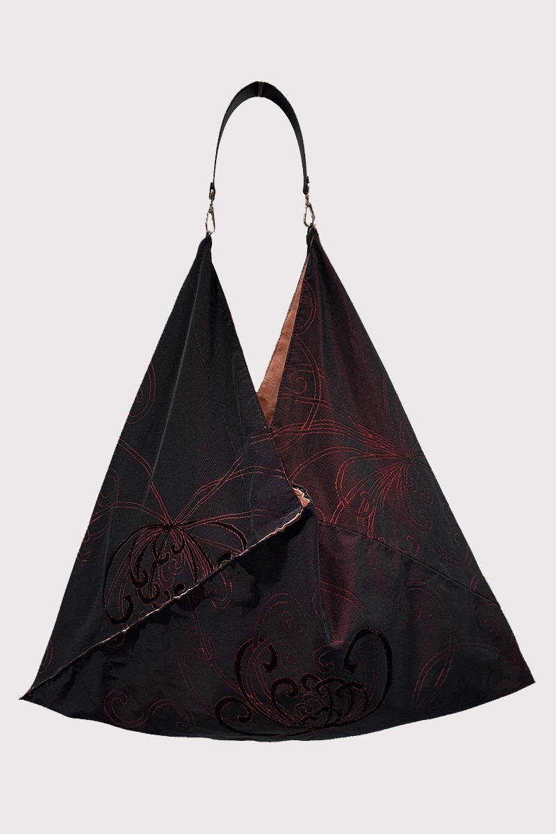 Kimono Bag Red spider Lily  - L