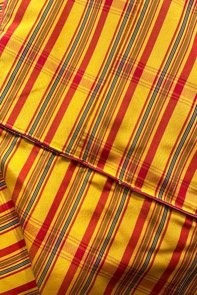 Kimono bag Madras yellow - XL