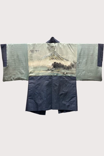 Men's thin haori Mt.Fuji