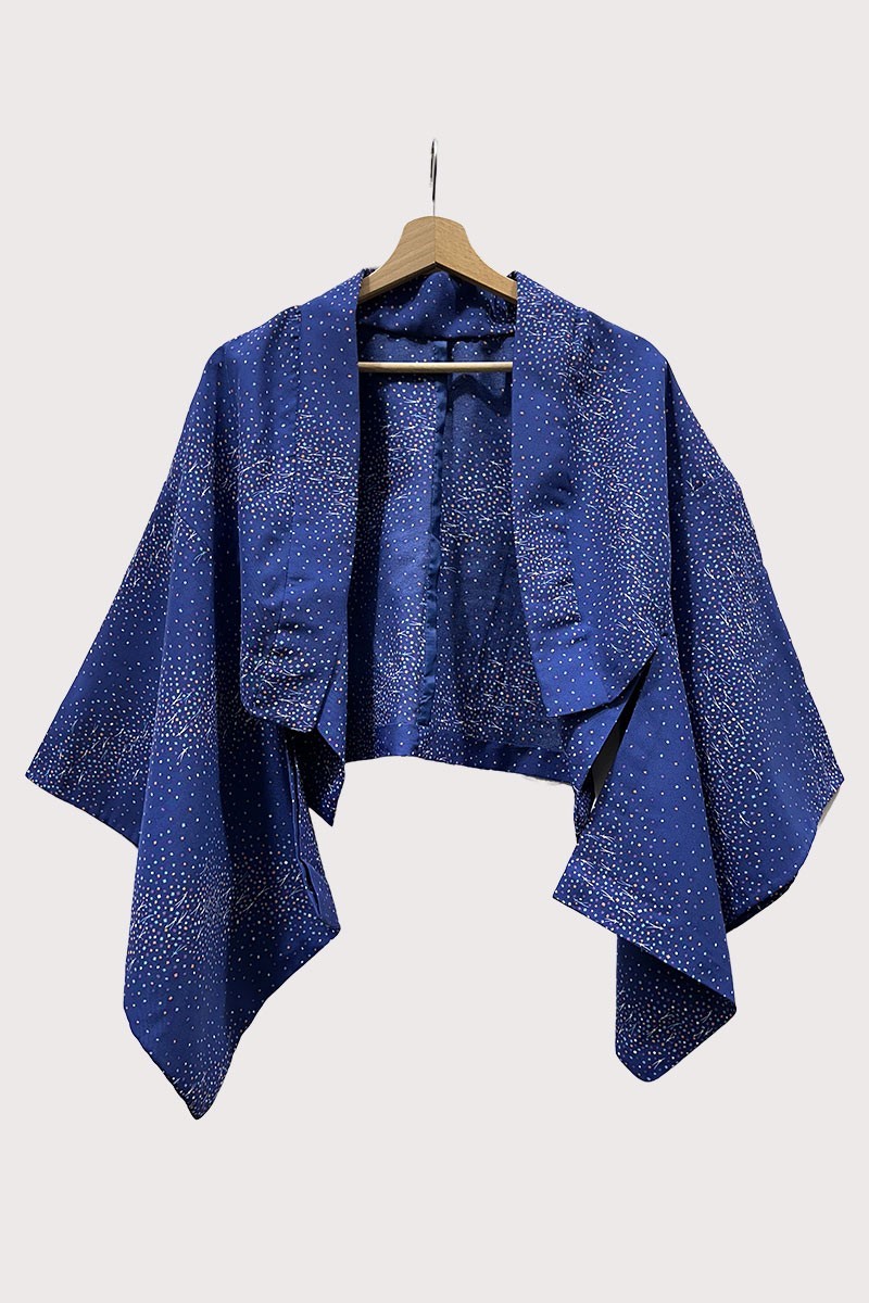 Blue Kimono Bolero