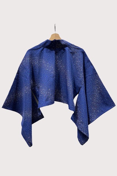 Blue Kimono Bolero