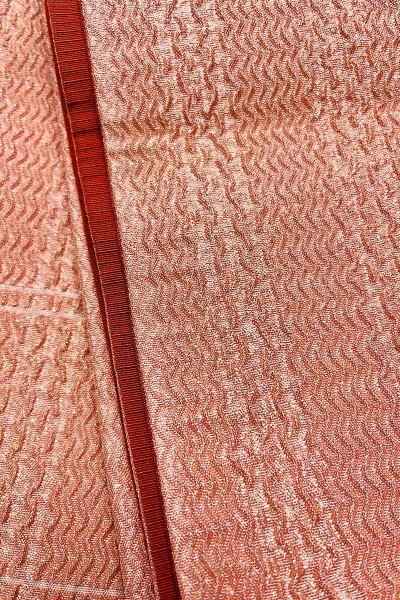 Vintage pink embossed Han Obi