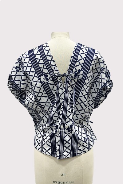 Top cache cœur Yukata