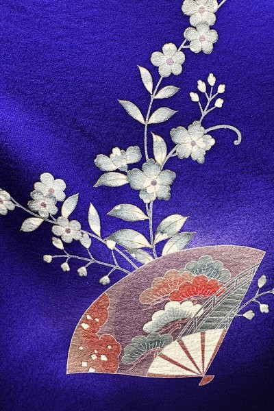 Kimono Boléro en Soie Violet