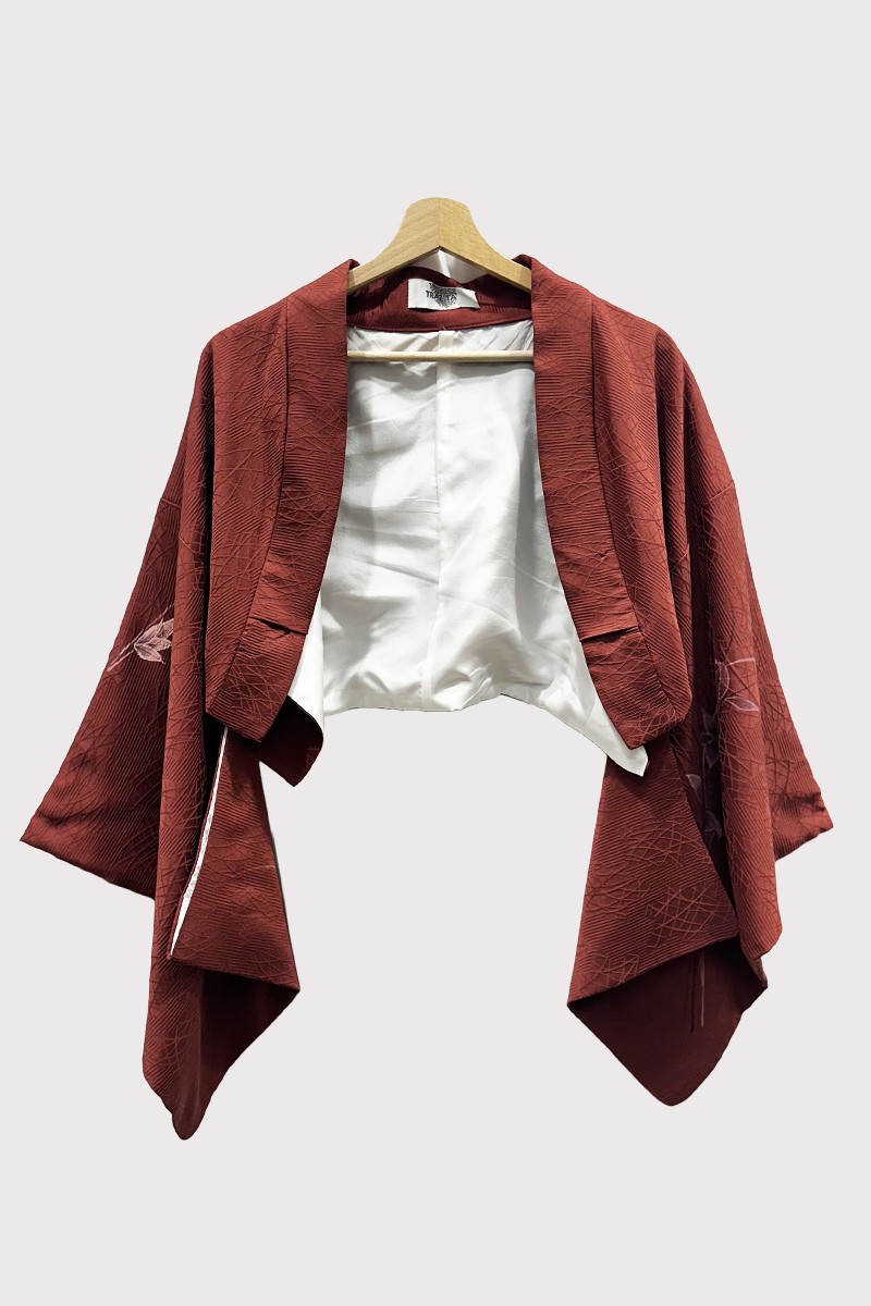 Kimono Boléro en Soie Takeyabu