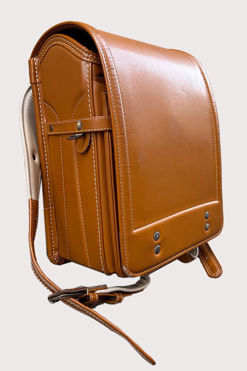 Cartable randoseru  Camel en cuir