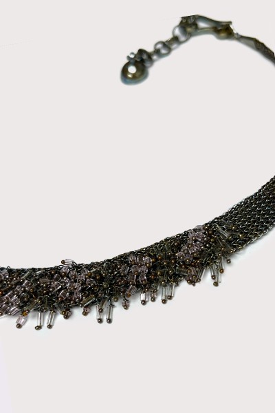 Collier Mirzam à perles Swarovski