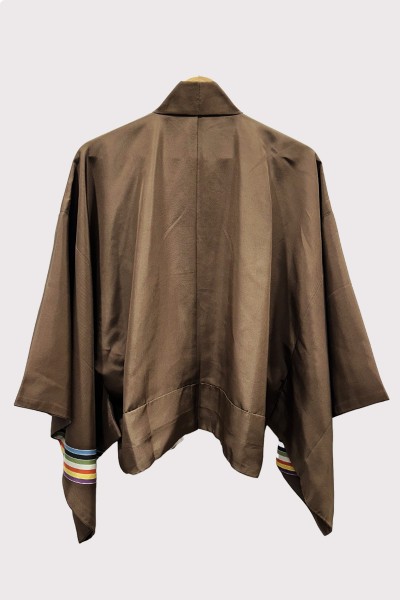 Veste kimono en soie Niji
