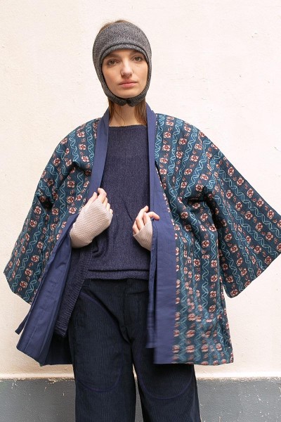 Hanten réversible fleuri