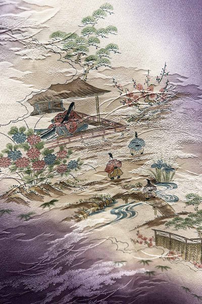 Haori en soie Éclat Heian