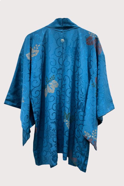 Silk Haori Turquoise