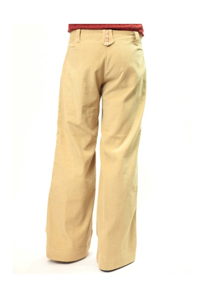 Corduroy pants beige