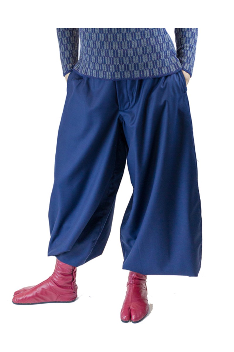 Nikka Long Trousers in Wool