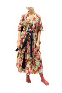 Kimono japonais Camélia