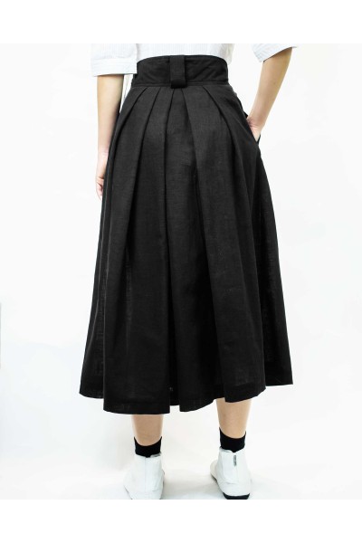 Light Hakama cotton skirt