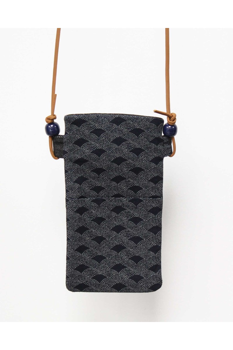 Japanese textile Cell Phone Holder