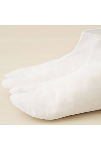 White Tabi Slippers