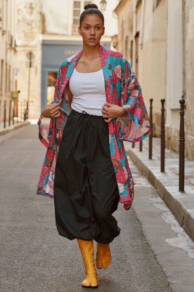 Kimono Flower Power Court