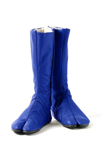 Bottes japonaises bleu Tub